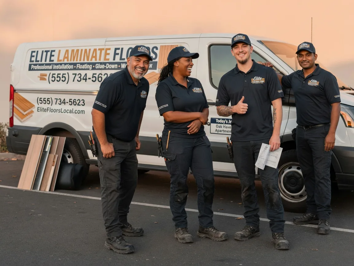 Laminate flooring installation company in Wall, TX